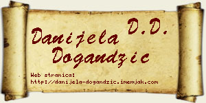 Danijela Dogandžić vizit kartica